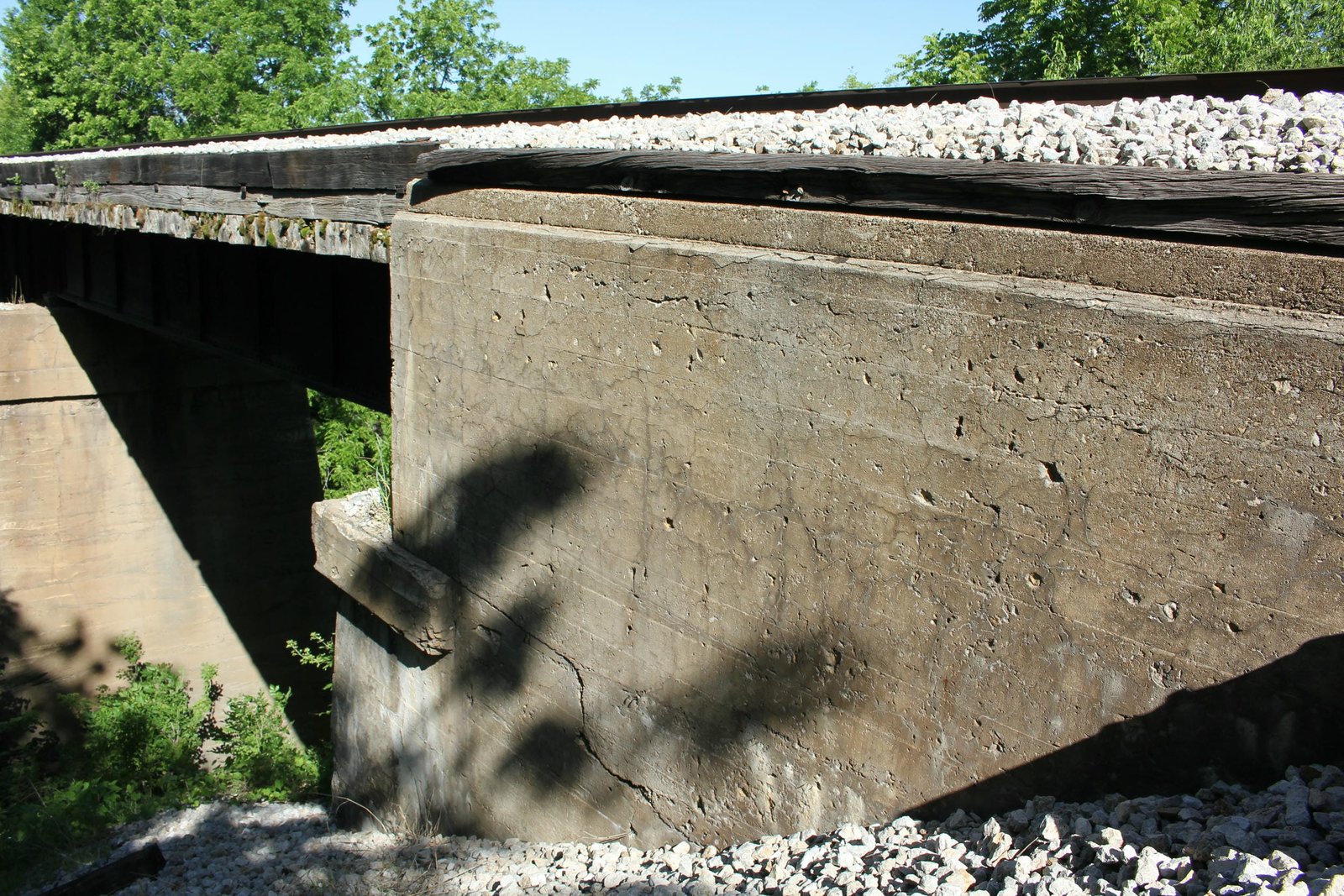 East abutment